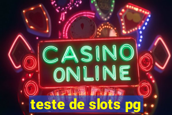 teste de slots pg